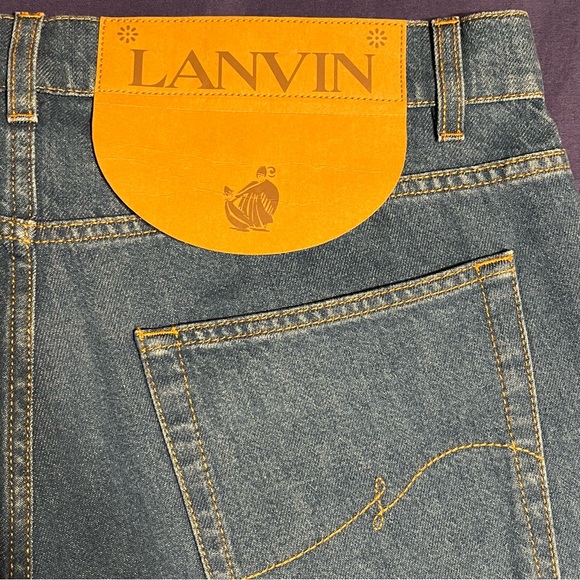 Lanvin Twisted Seam jeans - Picture 7 of 9